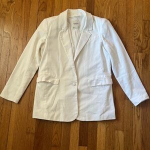 Abercrombie & Fitch Classic White Blazer NWT